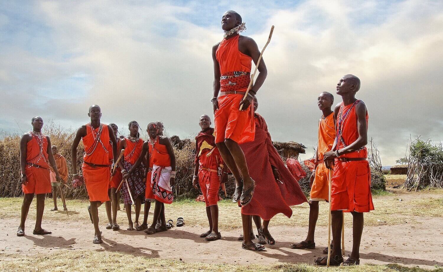 Плем'я Маасаї в Кенії